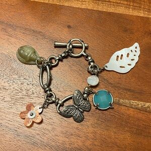 Lucky Brand Silver Charm Bracelet